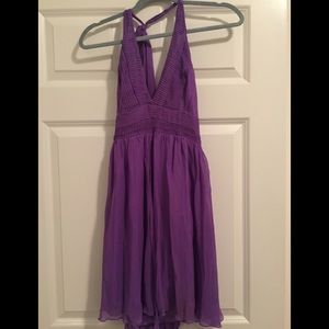 Lilac halter dress